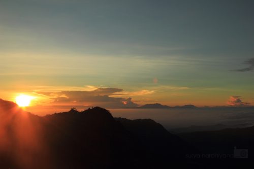 Matahari Terbit di Puncak Penanjakan Bromo