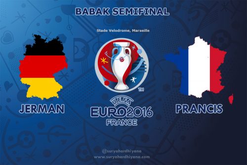 Semi Final Euro 2016 Jerman vs Prancis