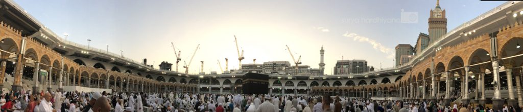 Matahari Terbit di Masjidil Haram