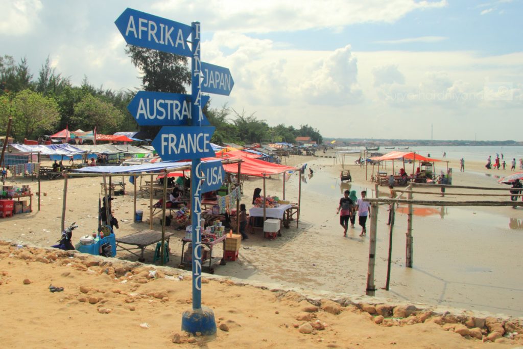 Selfie Area di Pantai Camplong, Madura