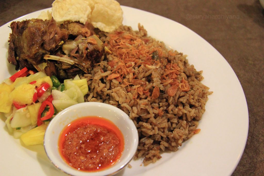 Menu Nasi Kebuli Domba - Al Hamra Surabaya
