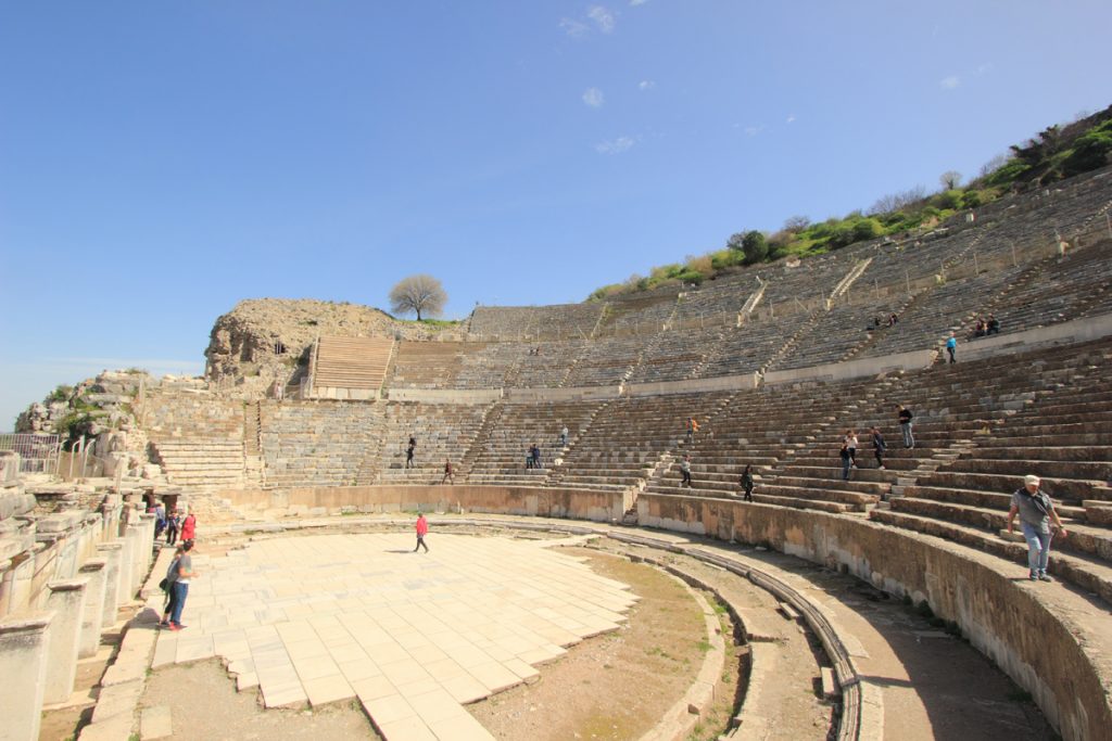 Theatre di Kota Kuno Ephesus
