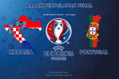 Perdelapan Final Euro 2016 Kroasia vs Portugal